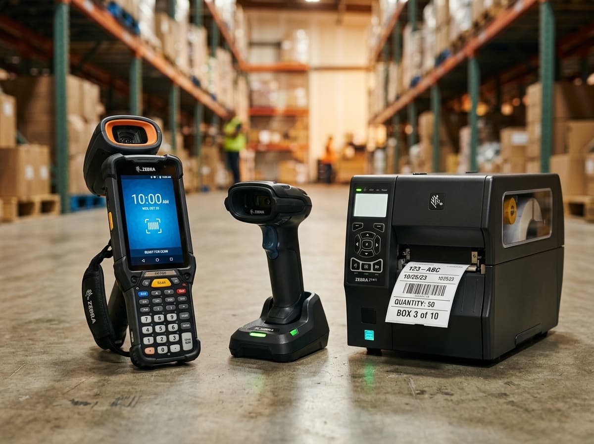 Zebra and Honeywell enterprise mobility hardware, scanner, printer and mobile computer